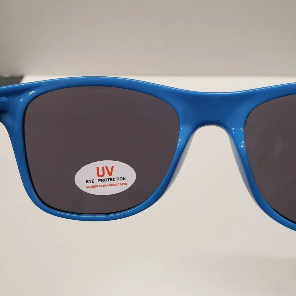 High Noon Sun Sips‎ Adult Sunglasses in Blue/Yellow - One Size